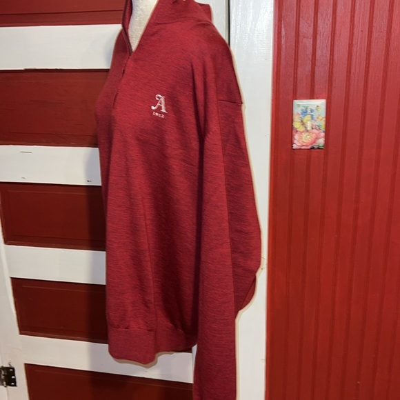 Fairway Greene The Natural Merino Wool 3/4 Zip Sweater XL - Picture 3 of 6